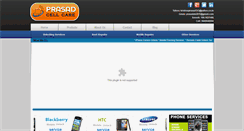 Desktop Screenshot of prasadcellcare.com